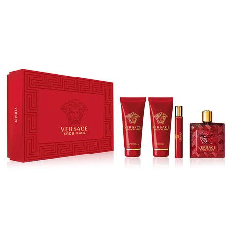 red versace cologne gift set|Versace 4 piece gift set.